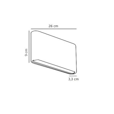 Nordlux Kinver kinkiet zewnętrzny 2x8,5 W czarny 2118181003