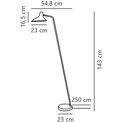 Nordlux Darci lampa stojąca 1x25 W piaskowa 2120584008