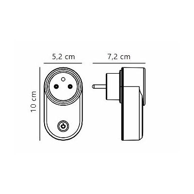 Nordlux Smart FR wtyczka biała 2170210001