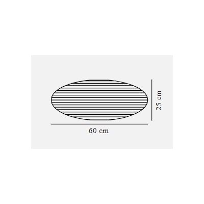 Nordlux Villo klosz 60 cm niebieski 2213253206