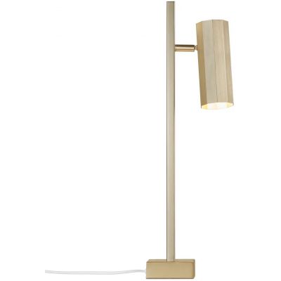Nordlux Alanis lampa stołowa 1x15W mosiądz 2213455035