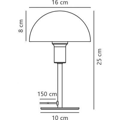 Nordlux Ellen Mini lampa stołowa 1x40 W zielona 2213745013