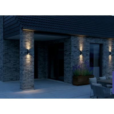 Nordlux Nico kinkiet zewnętrzny 2x35 W czarny 2218231003