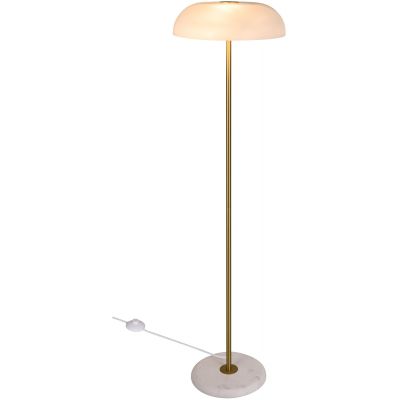 Nordlux DFTP Glossy lampa stojąca 3x25 W biała-mosiądz-marmur 2220344001