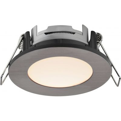 Nordlux Leonis lampa do zabudowy 1x4,5W LED nikiel szczotkowany 2310016055