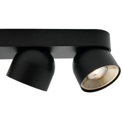 Nordlux Pitcher lampa podsufitowa 4x10 W czarna 2310430103