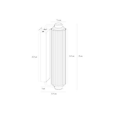Nordlux Nimal kinkiet 2x25 W czarny 2310521003