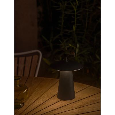 Nordlux Ara to go lampa stołowa zewnętrzna i wewnętrzna 1x2 W czarna 2318245003