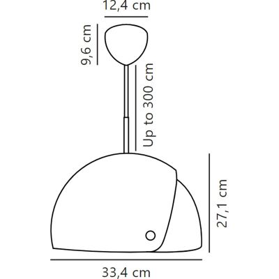 Nordlux DFTP Align lampa wisząca 1x15W czarna 2320053003