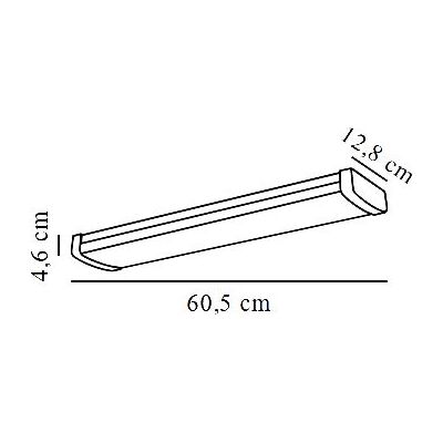 Nordlux Wilmington lampa podsufitowa 1x29 W biała 2410056101