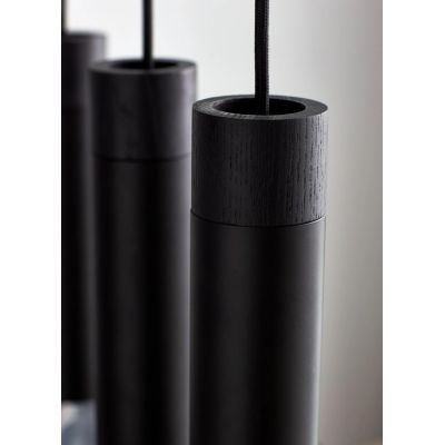 Nordlux Tilo lampa wisząca 5x15 W czarna 2410483003