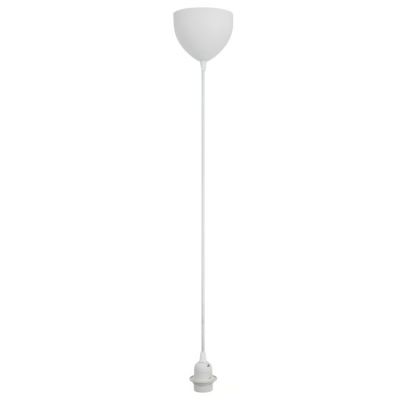 Nordlux Basic lampa wisząca 1x60 W biała 2412023001