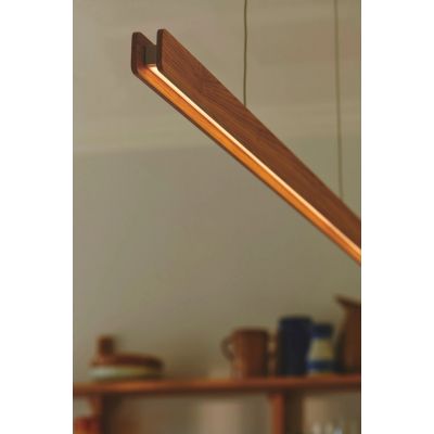 Nordlux Ilgas lampa wisząca 1x47 W drewno 2412053014