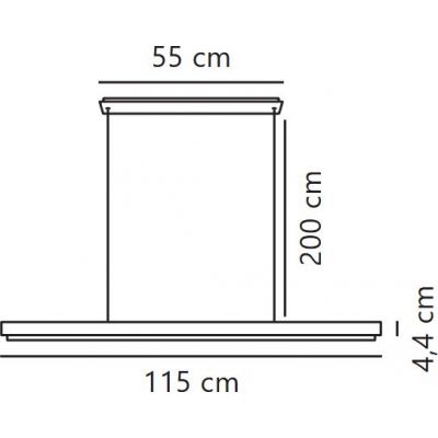 Nordlux Ilgas lampa wisząca 47 W brązowa 2412053018