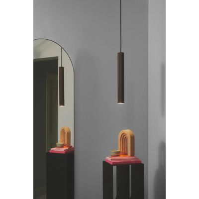 Nordlux Vico lampa wisząca 1x5 W brązowa metaliczna 2412103018