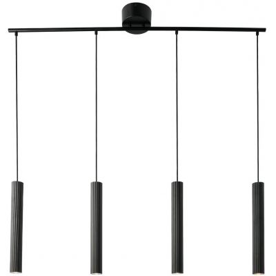 Nordlux Vico lampa wisząca 4x5 W czarna 2412143003