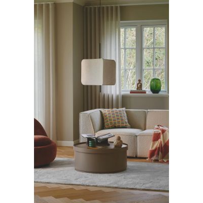 Nordlux Tinto lampa wisząca 1x15 W czarna-beżowa 2412173003