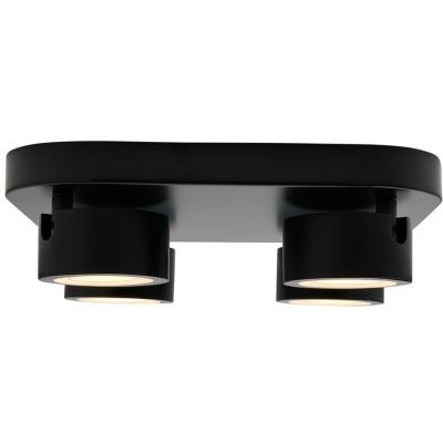 Nordlux Clyde lampa podsufitowa 4x3,5 W czarna 2412256003