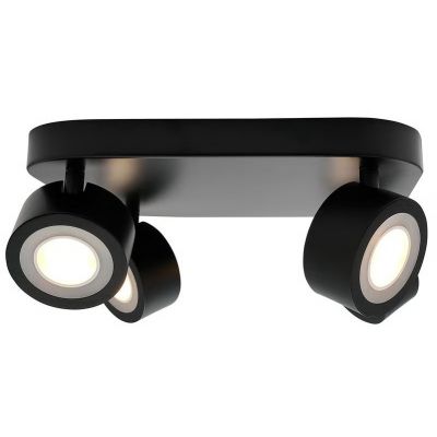 Nordlux Clyde lampa podsufitowa 4x3,5 W czarna 2412256003