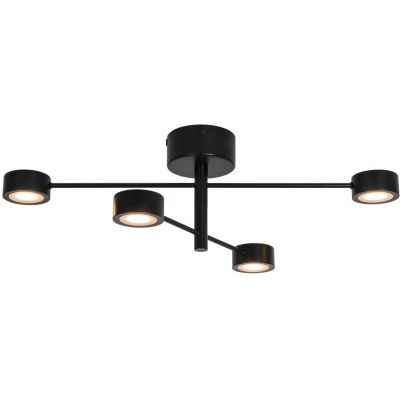 Nordlux Clyde lampa podsufitowa 4x16 W czarna 2412260103