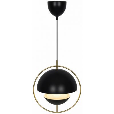 Nordlux Tavia lampa wisząca 1x40 W czarna 2412353003