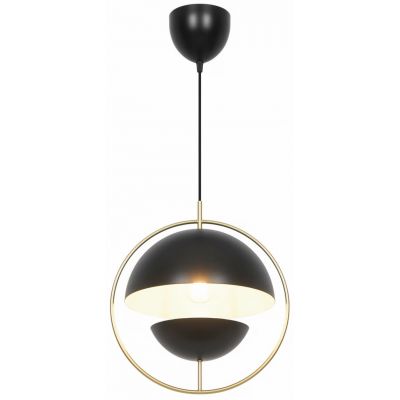 Nordlux Tavia lampa wisząca 1x40 W czarna 2412353003