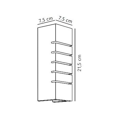 Nordlux Lancio kinkiet 1x5 W biały 2412501001