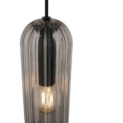 Nordlux Miella lampa wisząca 1x25 W przydymiona 2412523047