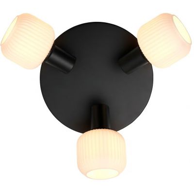 Nordlux Milford lampa podsufitowa 3x25 W czarna 2412606003