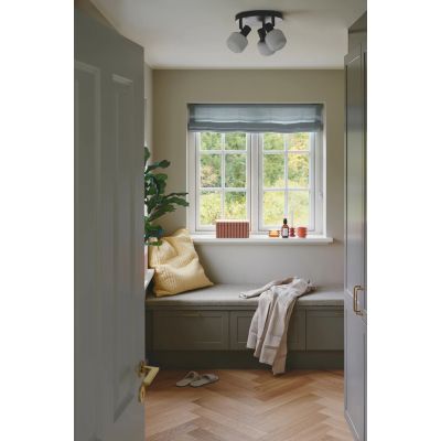 Nordlux Milford lampa podsufitowa 3x25 W czarna 2412606003