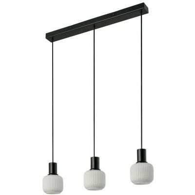 Nordlux Milford lampa wisząca 3x25 W czarna 2412623003