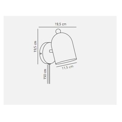 Nordlux Gaston kinkiet 1x15 W różowy 2412671057