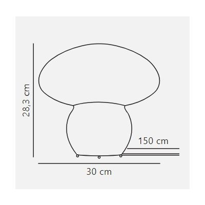 Nordlux Allie lampa stołowa 1x25 W brązowa 2412765060