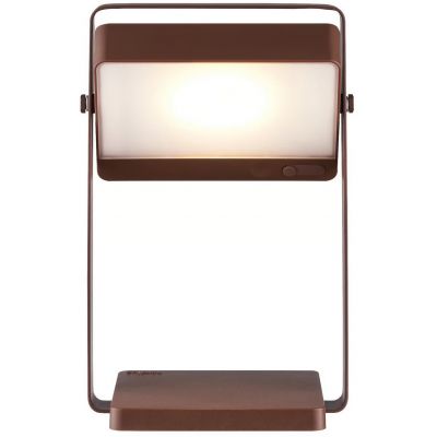 Nordlux Saulio Solar lampa solarna stołowa 1x3,5 W brązowa 2418035018