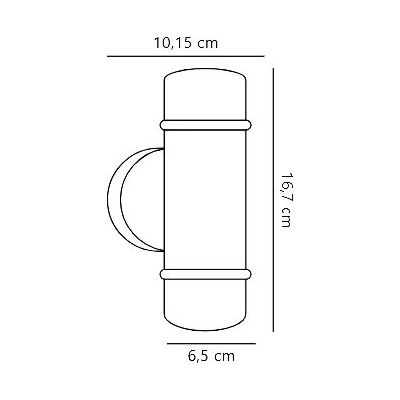 Nordlux Artilus kinkiet zewnętrzny 2x25 W czarny 2418151003