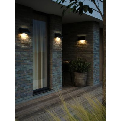 Nordlux Tadas kinkiet zewnętrzny 1x12 W czarny 2418171003