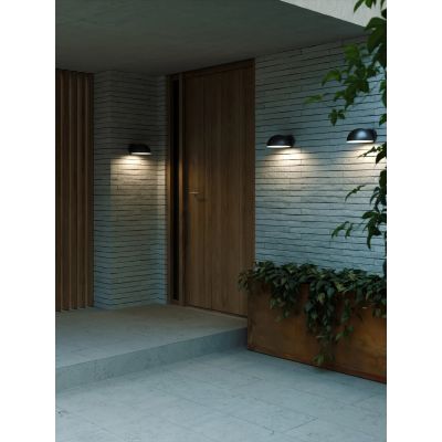 Nordlux Clarso kinkiet zewnętrzny 1x10 W czarny 2418211003