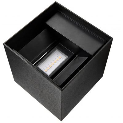 Nordlux Milda kinkiet zewnętrzny 1x4,9 W czarny 2418331003