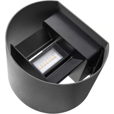 Nordlux Milda kinkiet zewnętrzny 1x4,9 W antracyt 2418351050