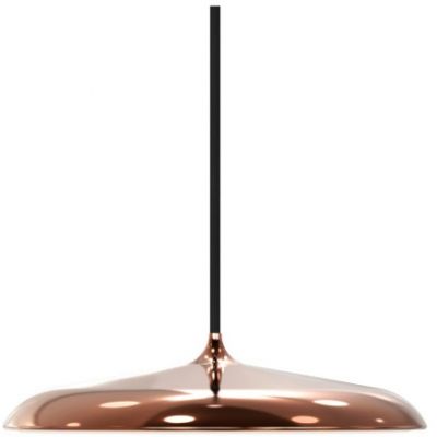 Nordlux Artist lampa wisząca 1x14 W czarna-miedź 2420203030