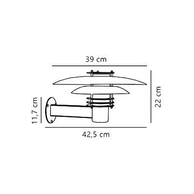 Nordlux Phoenix kinkiet zewnętrzny 1x16 W miedź 24381030