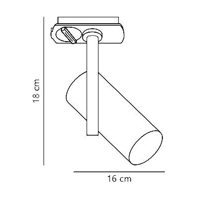 Nordlux Jerome lampa do szynoprzewodów 1x8 W biały 2510079901