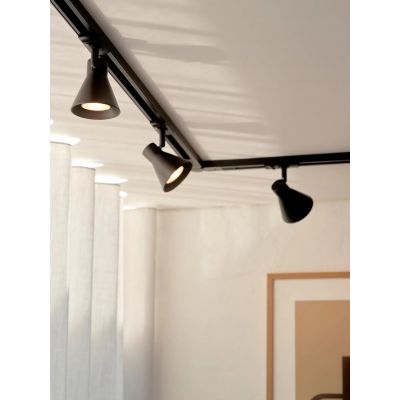 Nordlux Eik lampa do szynoprzewodów 1x35 W czarny 2510389903