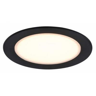 Nordlux Olea lampa do zabudowy 1x4,4 W czarna 3pak 2510400103