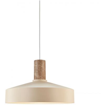 Nordlux Elvas marble lampa wisząca 1x60 W beżowa 2512013009