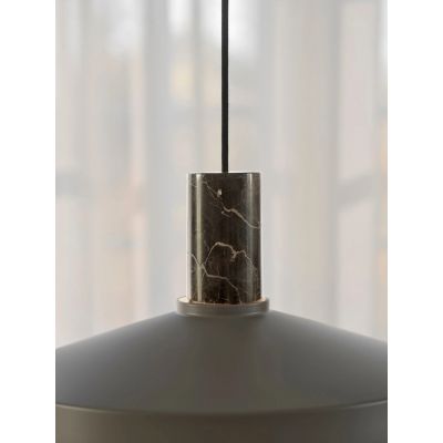Nordlux Elvas marble lampa wisząca 1x60 W jasnobrązowa 2512013018