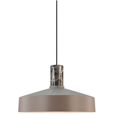 Nordlux Elvas marble lampa wisząca 1x60 W jasnobrązowa 2512013018