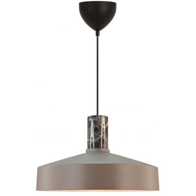 Nordlux Elvas marble lampa wisząca 1x60 W jasnobrązowa 2512013018