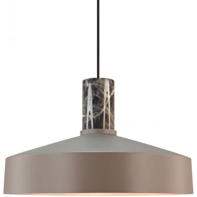 Nordlux Elvas marble lampa wisząca 1x60 W jasnobrązowa 2512013018