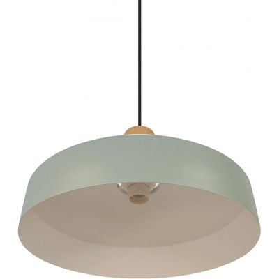 Nordlux Elvas cork lampa wisząca 1x60 W zakurzona zieleń 2512033023